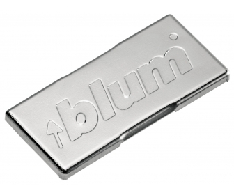 Zaślepka zawiasu do cienkich frontów, Tłoczona (Blum) NIKLOWANA