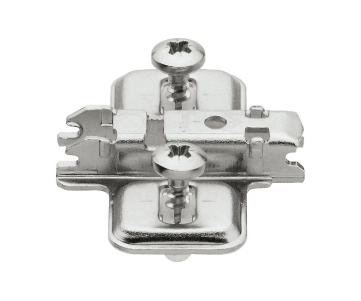 Prowadnik krzyżakowy EXPANDO CLIP 0mm, niklowany, BLUM 174E610Z