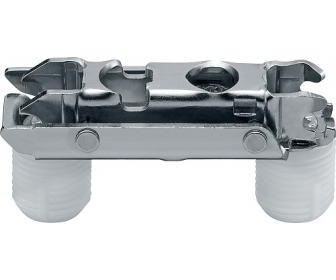 Prowadnik prosty mimośrodowy wciskany CLIP 0mm, niklowany, BLUM 177H3100