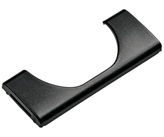 Zawias - zaślepka na puszkę, Bez nadruku, czarny (zaokrąglona)