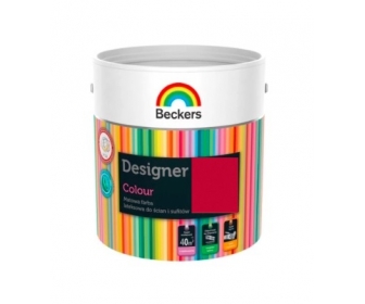 Farba Beckers Designer lateksowa matowa RED DELUXE 5L