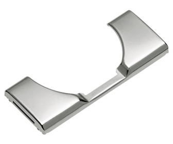 Zawias - zaślepka na puszkę, Bez nadruku, niklowany, dołek