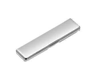 zaślepka zawiasu, Tłoczona (blum), symetr., niklowany