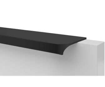 Uchwyt meblowy przykręcany U-9 R9 C-35 L-150mm czarny