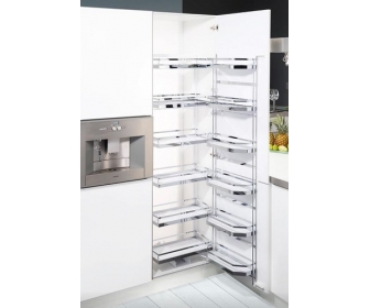 PEKA 001.55.KPL/B TANDEM ARENA STYLE 1700/ 600/ 6+6/ BIAŁY obszerne cargo otwierane jak lodówka