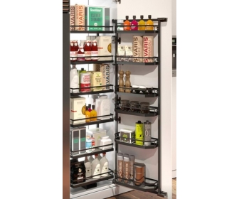 PEKA 001.55.KPL/A TANDEM ARENA STYLE 1700/ 600/ 6+6/ ANTRACYT obszerne cargo otwierane jak lodówka