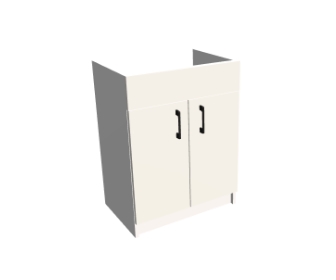 Szafka pod umywalkę stojąca z blendą