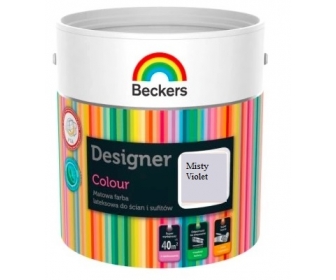 Beckers Designer Colour Farba 5L Misty Violet