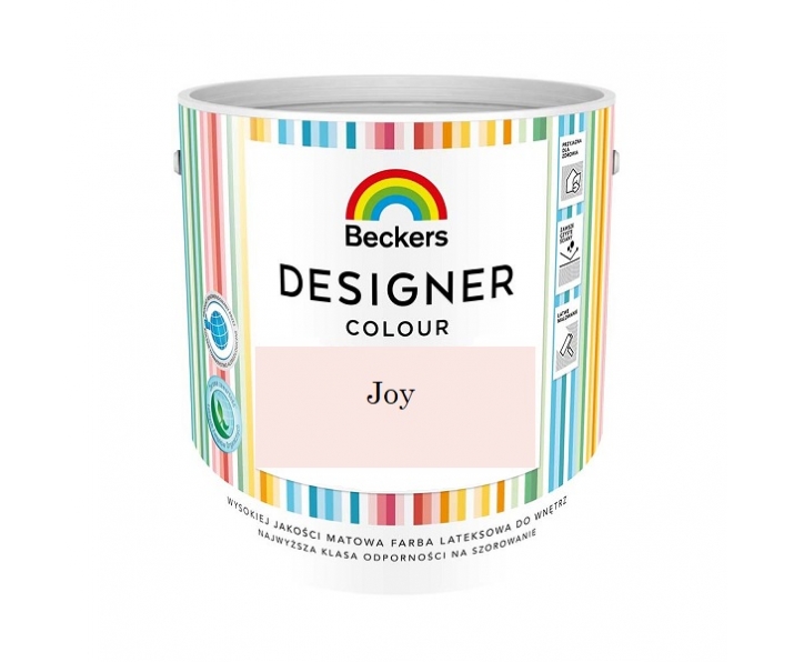Beckers Designer Colour Joy 2,5L lateksowa farba do wnętrz