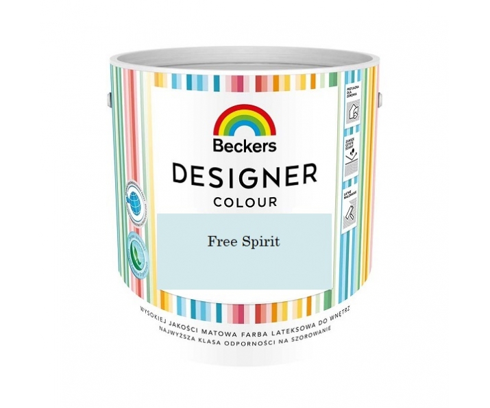 Beckers Designer Colour Free Spirit 2,5L lateksowa farba do wnętrz
