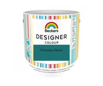 Beckers Designer Colour Victorian Green 2,5L lateksowa farba do wnętrz