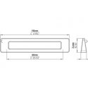 Siro Uchwyt 2394-118 PB12 czarny mat