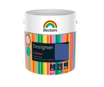 Farba Beckers Designer lateksowa matowa MARINA BLUE 2,5L