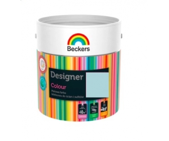 Farba Beckers Designer lateksowa matowa SATIN BLUE 2,5L