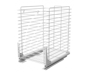 Kosz CARGO na bieliznę 60 mini Jednopoziomowe STANDARD PRO, P1 biały, NOMET W-2336M-600.P1