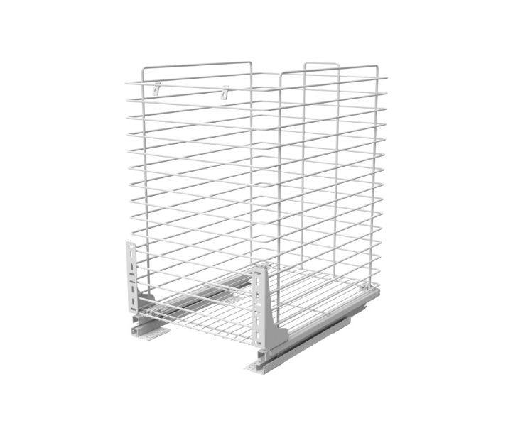 Kosz CARGO na bieliznę 60 mini Jednopoziomowe STANDARD PRO, P1 biały, NOMET W-2336M-600.P1