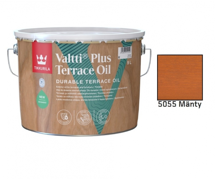 Tikkurila Valtti Plus Terrace Oil 9L olej do drewna, kolor 5055
