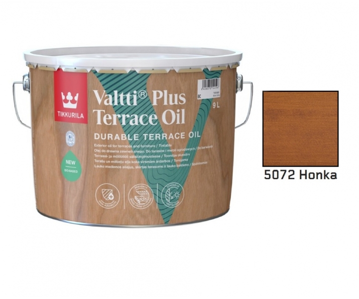 Tikkurila Valtti Plus Terrace Oil 9L olej do drewna, kolor 5072