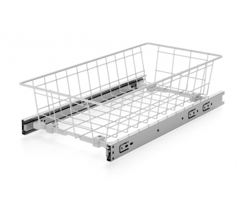 Szuflada MD NOVUM 400D P1 BIAŁY - prowadnica kulowa H-200