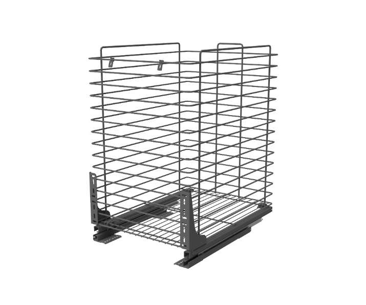Kosz CARGO 40 mini jednopoziomowe STD PRO P68 antracyt