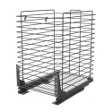Kosz CARGO 40 mini jednopoziomowe STD PRO P68 antracyt