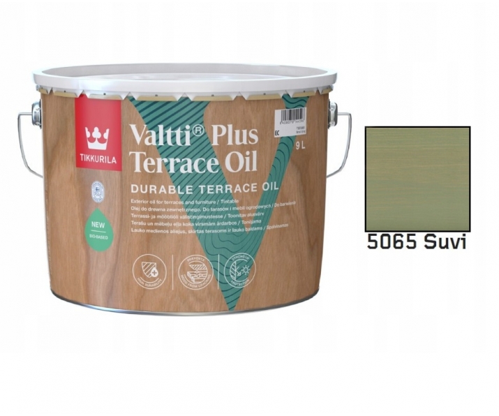 Tikkurila Valtti Plus Terrace Oil 9L olej do drewna, kolor 5065
