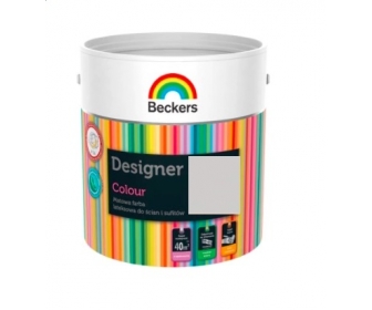 Farba Beckers Designer lateksowa matowa LIGHT GREY 5L