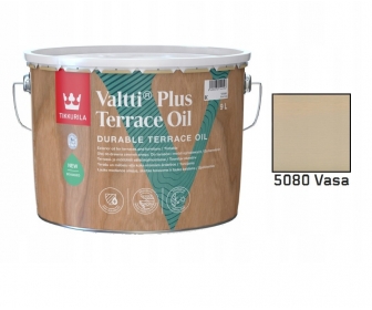 Tikkurila Valtti Plus Terrace Oil 9L olej do drewna, kolor 5080