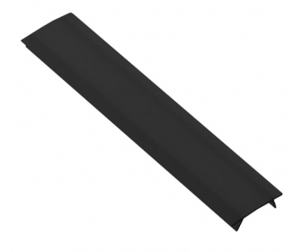 Osłonka czarna do profilu LED GLAX 3,07m