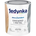 Jedynka Deco&Protect emalia akrylowa Biały Mat 0,7L