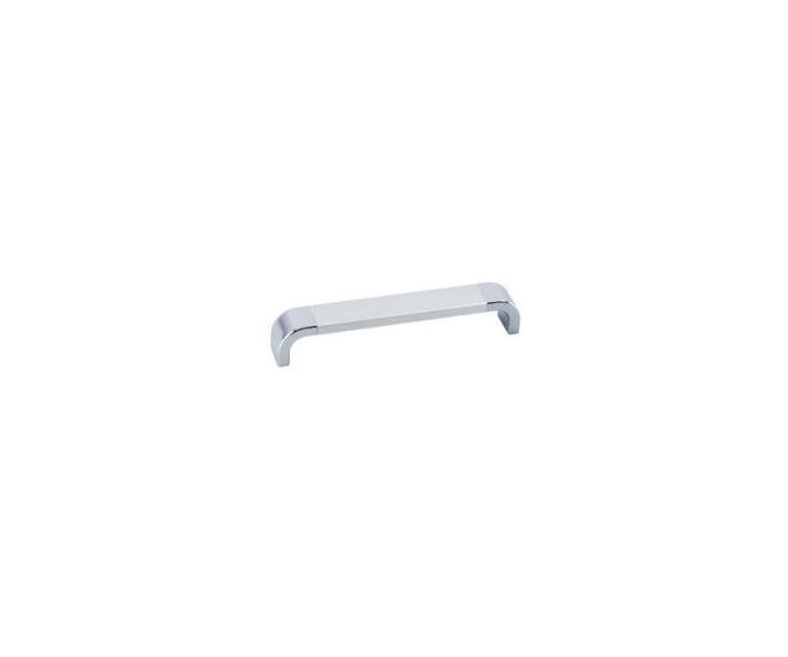Uchwyt meblowy aluminium anoda naturalna-chrom połysk 192mm  VIGOR Nomet