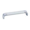 Uchwyt meblowy aluminium anoda naturalna-chrom połysk 192mm  VIGOR Nomet