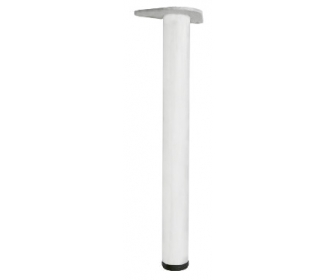 Noga LG-78 60x710 biały z trójkątnym mocowaniem