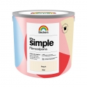 BECKERS IT S SIMPLE PEACH 2,5L Plamoodporna beżowa farba do ścian i sufitów