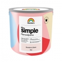 BECKERS IT S SIMPLE STRAWBERRY SHAKE 2,5L plamoodporna różowa farba do ścian i sufitów