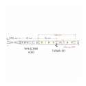 DESIGN LIGHT ZESTAW Taśma 2835 30W biała neutralna, IP20, 5m, z WYŁĄCZNIKIEM XC, z przewodem 2m