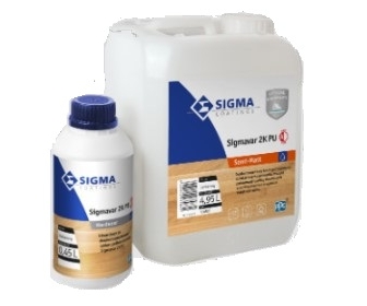 SIGMA SIGMAVAR 2K PU MATT lakier 4,5L + 0,45L utwardzacz bezbarwny