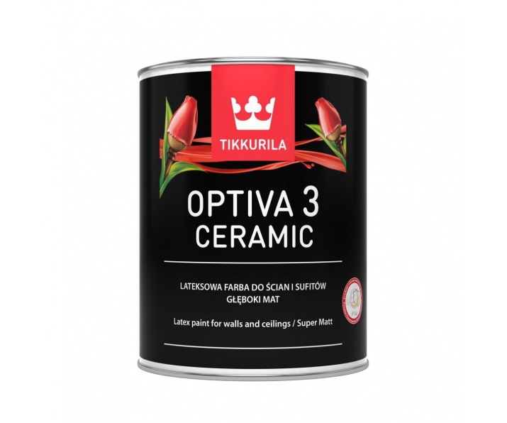 Tikkurila Optiva Ceramic 3 Farba lateksowa 0,9L A
