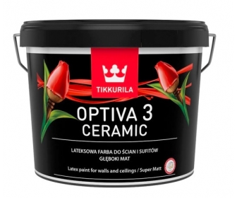 Tikkurila Optiva Ceramic 3 farba lateksowa 9L A