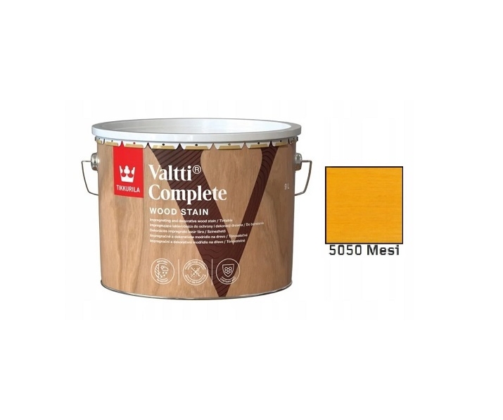 Tikkurila Valtti Complete 9L lakierobejca matowa, kolor 5050