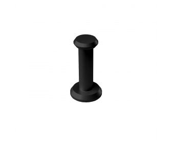 NOMET Z-5412.P61 Wieszak Louisiana czarny mat