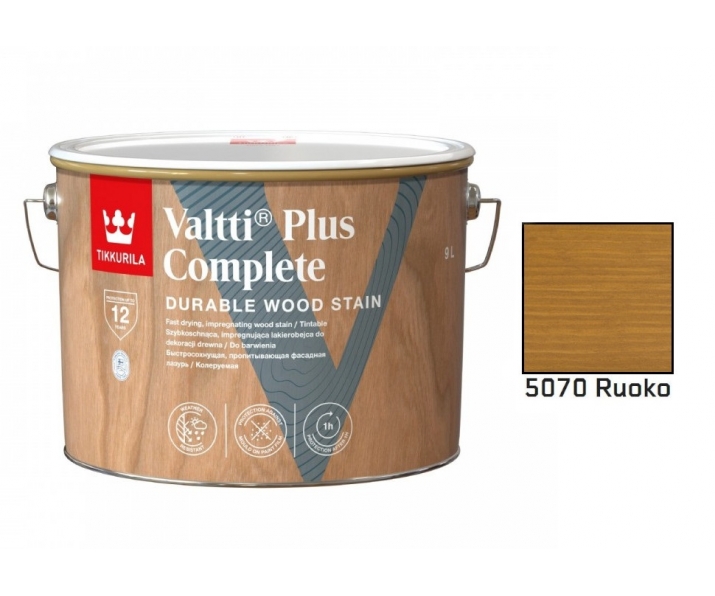 Tikkurila Valtti Plus Complete 2,7L kolor 5070