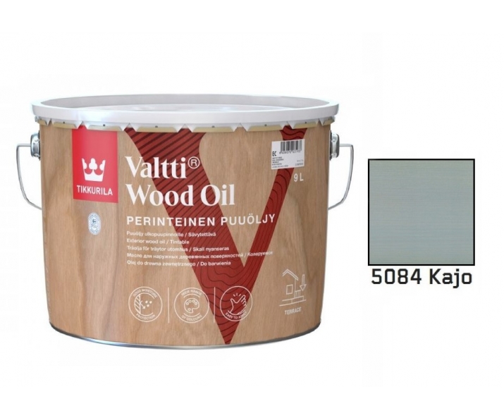 Tikkurila Valtti Wood Oil 0,9L olej do drewna, kolor 5084