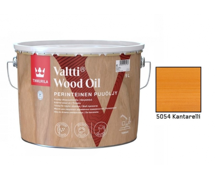 Tikkurila Valtti Wood Oil 0,9L olej do drewna, kolor 5054