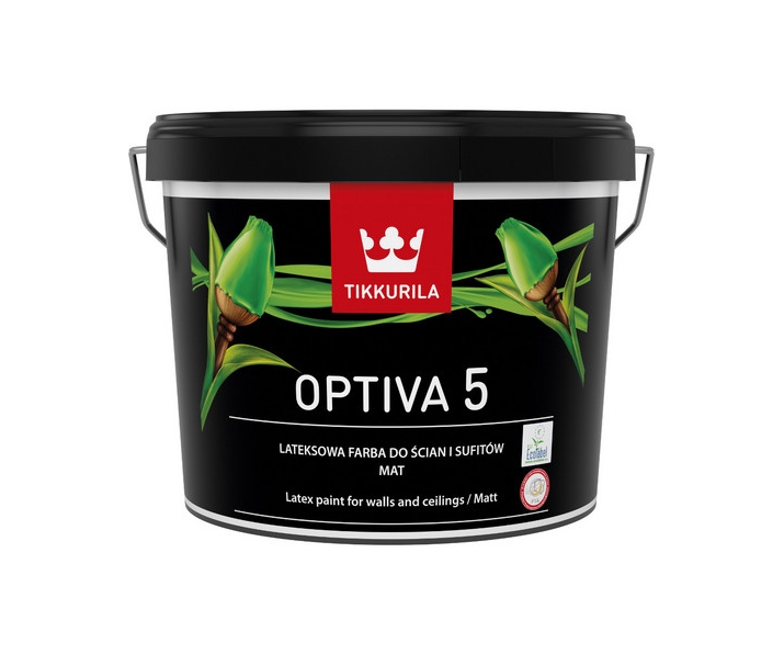 Tikkurila Optiva matt 5 farba lateksowa 9L baza C