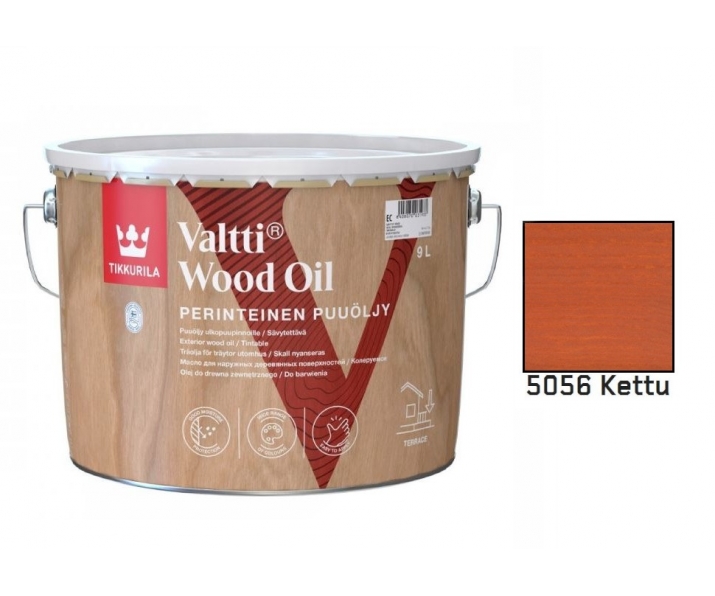 Tikkurila Valtti Wood Oil 0,9L olej do drewna, kolor 5056