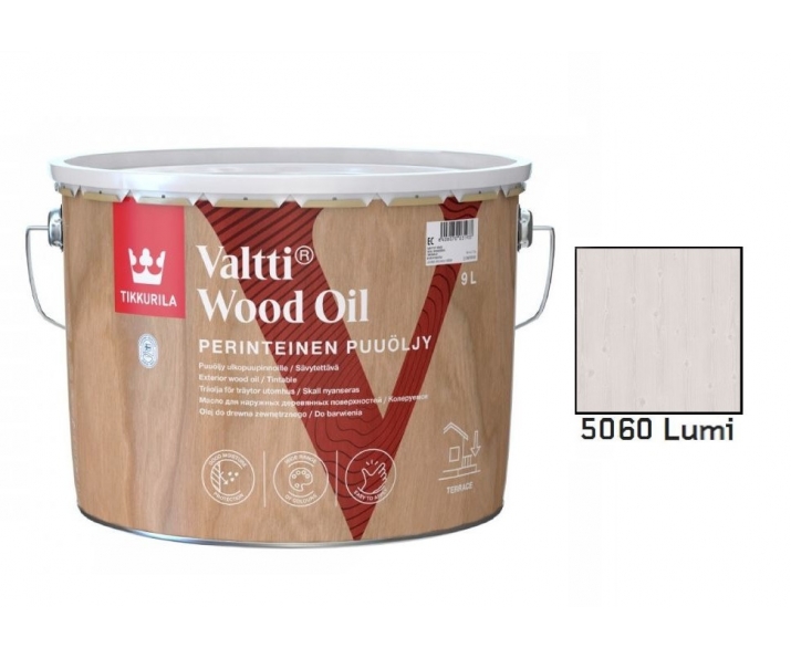 Tikkurila Valtti Wood Oil 0,9L olej do drewna, kolor 5060