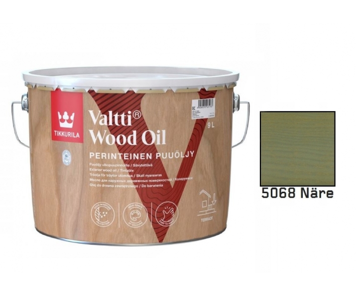 Tikkurila Valtti Wood Oil 0,9L olej do drewna, kolor 5068