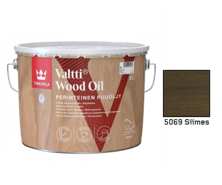 Tikkurila Valtti Wood Oil 0,9L olej do drewna, kolor 5069