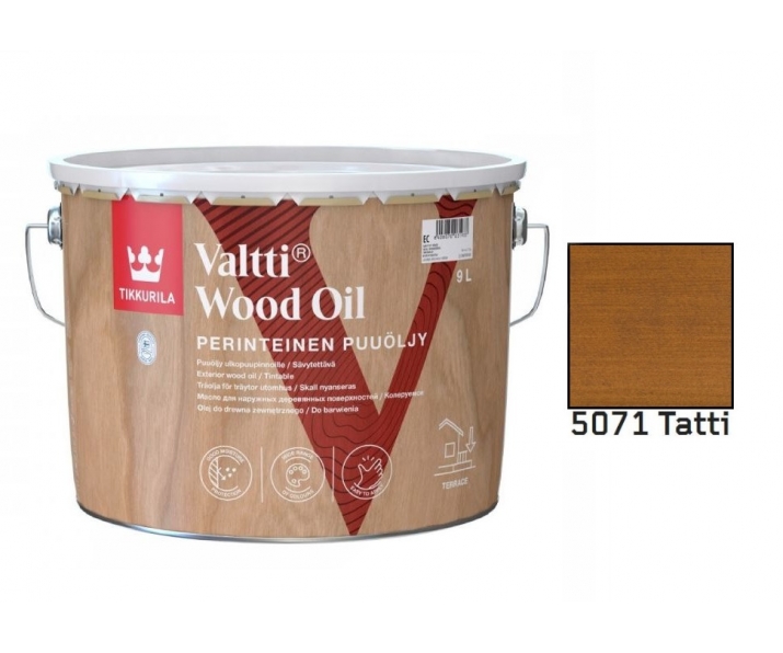 Tikkurila Valtti Wood Oil 0,9L olej do drewna, kolor 5071